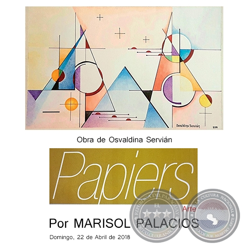 PAPIERS - Por MARISOL PALACIOS - Domingo, 22 de Abril de 2018